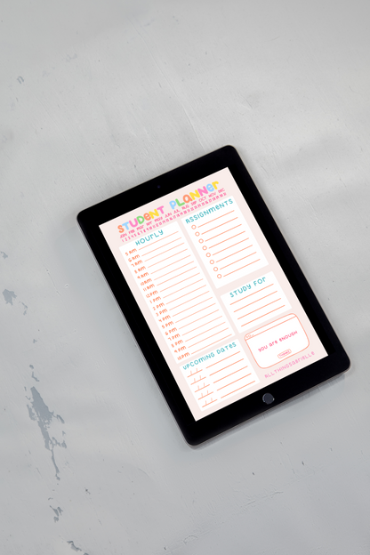 Digital Student Planner