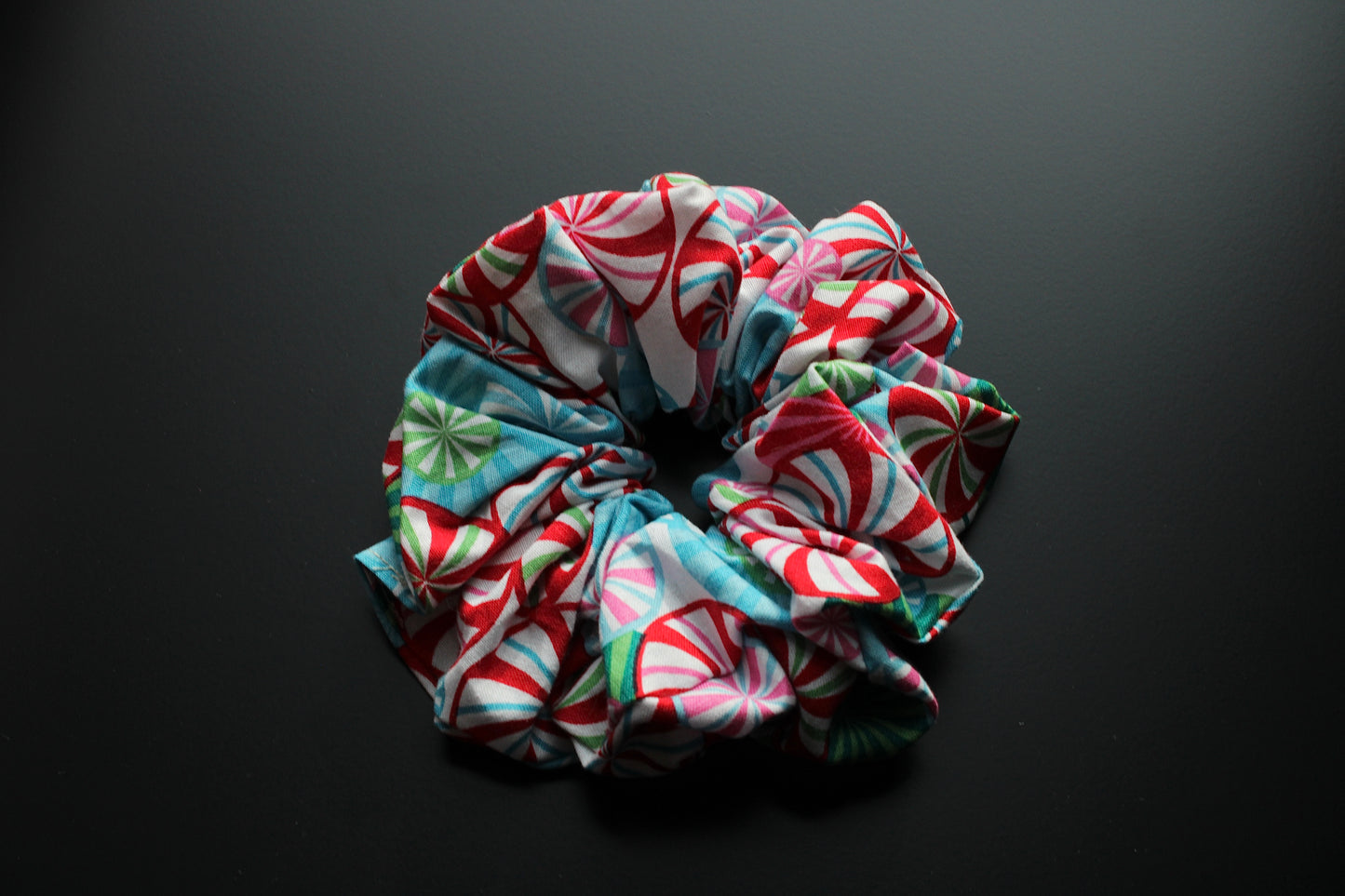 Peppermint Scrunchie