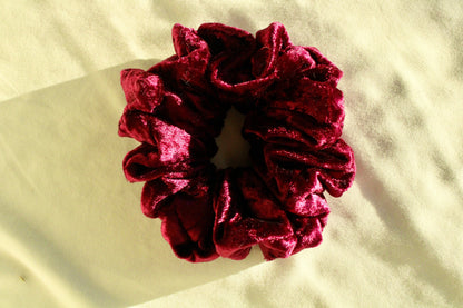 Jumbo Velvet Scrunchie - Handmade, Oversized, XXL, Velvet, Gifts, Hair Accessories