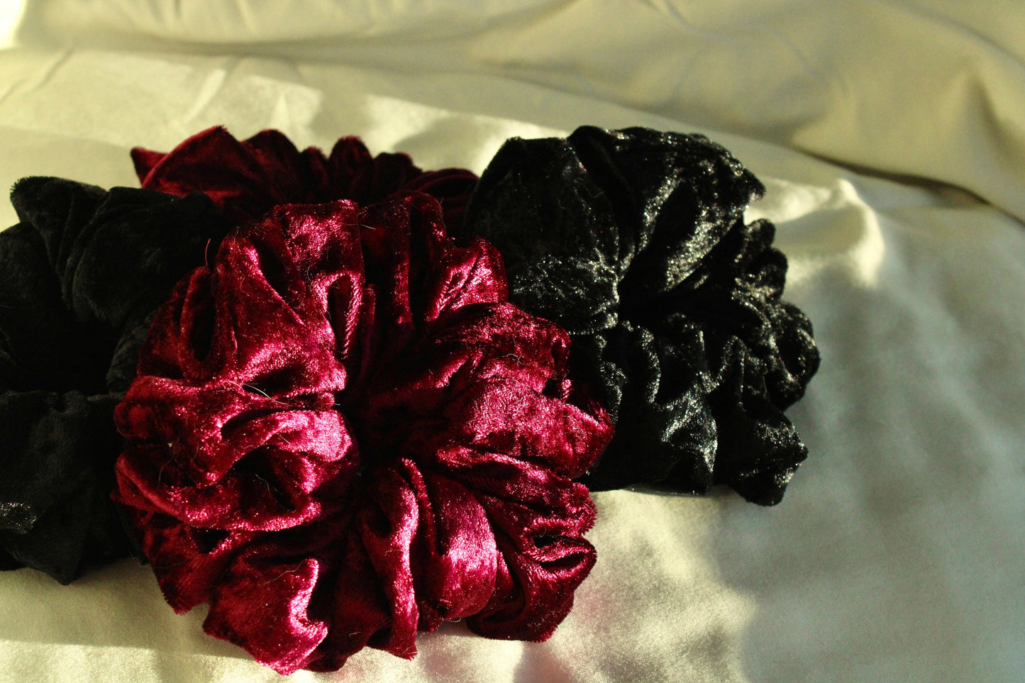 Jumbo Velvet Scrunchie - Handmade, Oversized, XXL, Velvet, Gifts, Hair Accessories