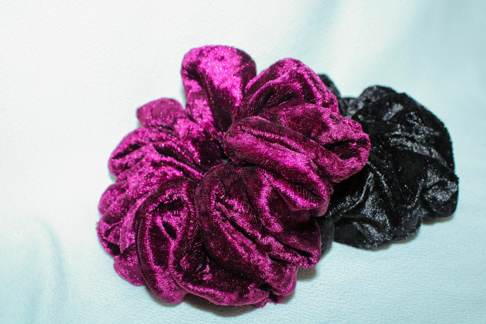 Jumbo Velvet Scrunchie - Handmade, Oversized, XXL, Velvet, Gifts, Hair Accessories